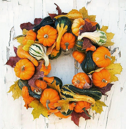 vegetable wreath
